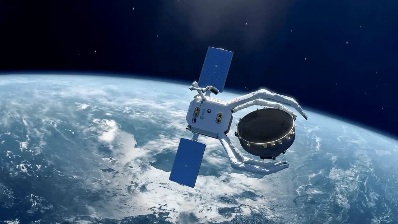 Снимка към „Великобритания създава роботизиран апарат за космически отпадъци“
