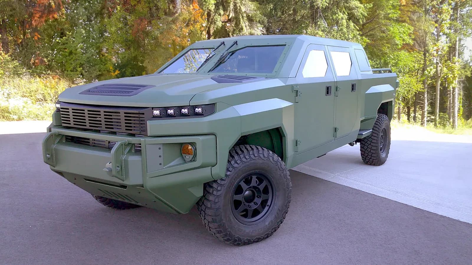 Снимка към „Военно UGV на GM с електрифицирана платформа от Silverado“