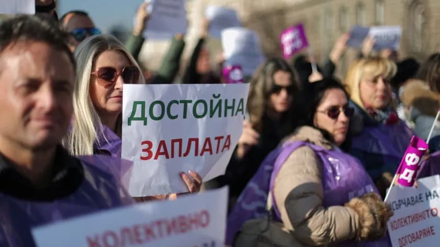 Снимка към „КНСБ настоява за 10% по-високи доходи през 2027 г.“