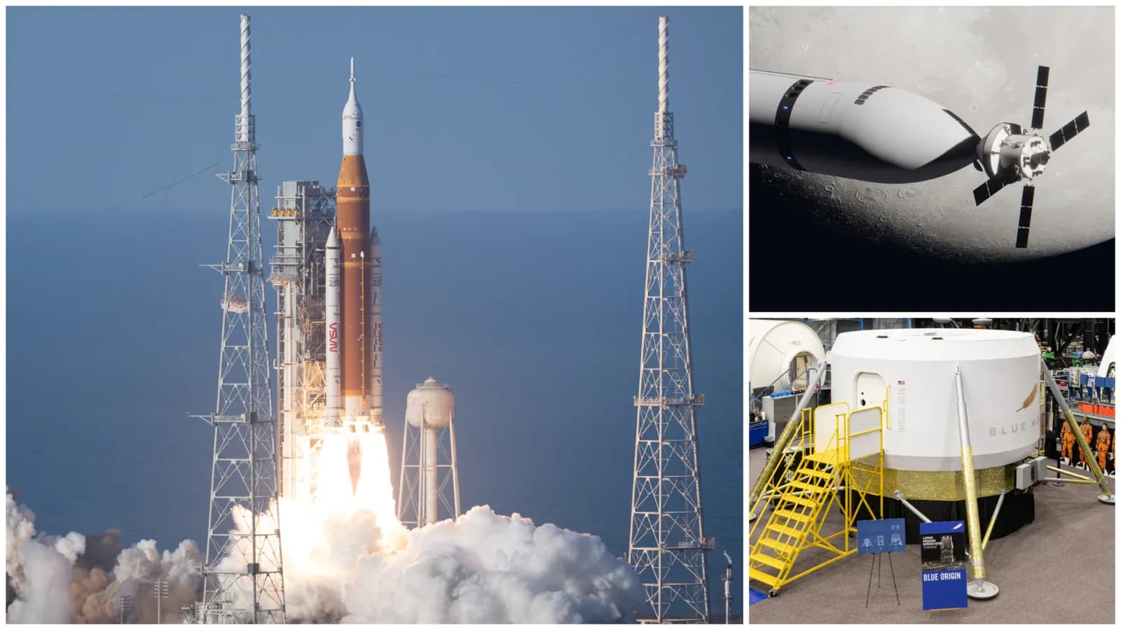 Снимка към „Artemis 3 ще изпита Blue Moon и Starship в орбита около Земята“